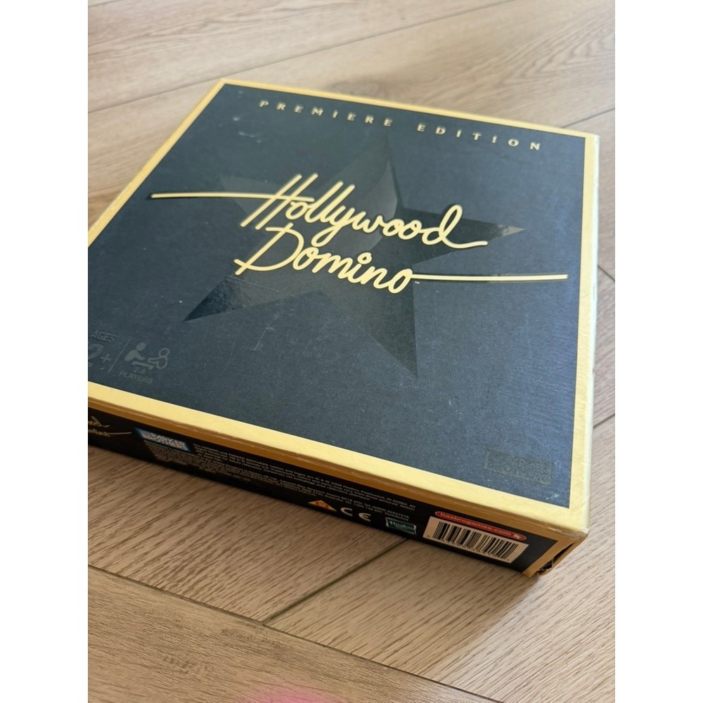 Vintage Parker Brothers Hollywood Domino Premiere Edition Game Set w/ Case - Picture 2 of 6